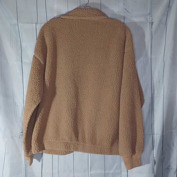 Abercrombie & Fitch sherpa full zip jacket - Picture 7 of 10